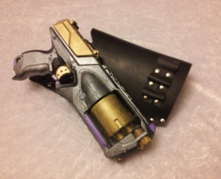 Custom Order Leather Holster for NERF Maverick or Strongarm Toy Gun - Left or Right Hang steampunk buy now online