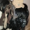 Set of Hair Scrunchies + Mini-Top-Hat , ISHA Steampunk Wonderland, Fascinator, Burlesque, Re-purposed, Re-cycled, Party, Fairy, Extensions steampunk buy now online