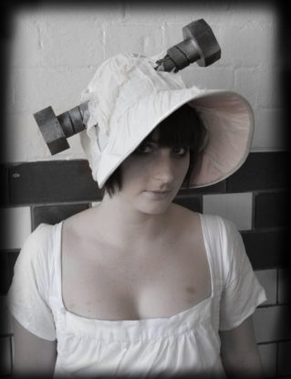 Frankenstein Regency Science Bonnet steampunk buy now online