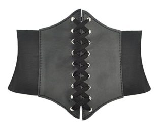 ON SALE! HOTER Lace-up Corset Style Elastic Cinch Belt steampunk buy now online