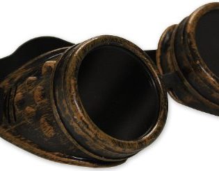 Cyber Welding Goggles Goth Antique Vintage Victorian Glasses Steampunk Cosplay Brass steampunk buy now online