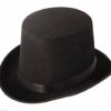 Top Hat Black Velour steampunk buy now online