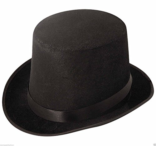 Top Hat Black Velour steampunk buy now online