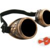CyberloxShop® Steampunk Antique Copper Cyber Goggles Rave Goth Vintage Victorian - Includes FREE set of Exclusive CyberloxShop® Lense Design Inserts steampunk buy now online