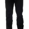 Black - Classic Steampunk Design High Waist Mens Trousers. Size 30 steampunk buy now online