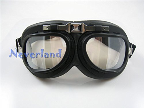 Neverland Vintage Motorcycle Bike Bicycle Glasses Goggles Scooter Aviator Cruiser Helmet Pilot steampunk buy now online