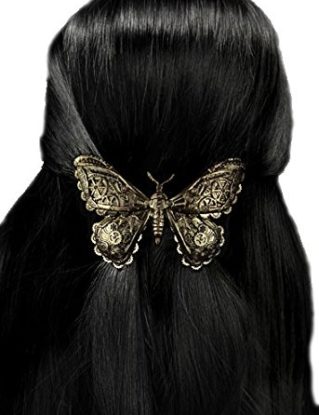 Clockwork Steampunk Butterfly Hair Clip steampunk buy now online