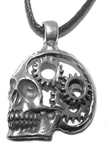 Skull Steampunk Gothic Pendant Necklace steampunk buy now online