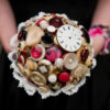 Steampunk Button Bouquet - alternative bridal wedding bouquet steampunk buy now online