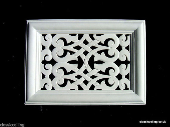 Victorian Air Vent cover 8 X 11.5" version fret work steampunk buy now online