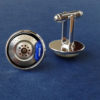 Break disc brembo cufflinks, break discs cufflinks, blue break, automotive, car jewelry, men gift, photo cufflinks, minimalistic, modern steampunk buy now online