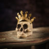 Skull and Crown Dollhouse Miniature 1 inch scale Spooky Medieval Steampunk steampunk buy now online