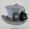 Grey Victorian Steampunk Mini Top Hat steampunk buy now online