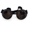 Cozyswan Vintage Rustic Cyber Goggles Steampunk Welding Goth Cosplay Photos (Black) steampunk buy now online