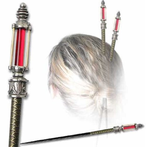 Alchemy Gothic Haemoglobal Sublimation Chamber Steampunk Pewter Hair Stick Accessory - One Size steampunk buy now online