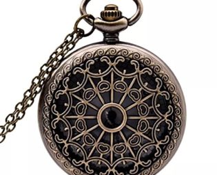 Nice Steampunk Retro Antique Bronze Pocket Watch Quartz Clock Necklace Pendant steampunk buy now online