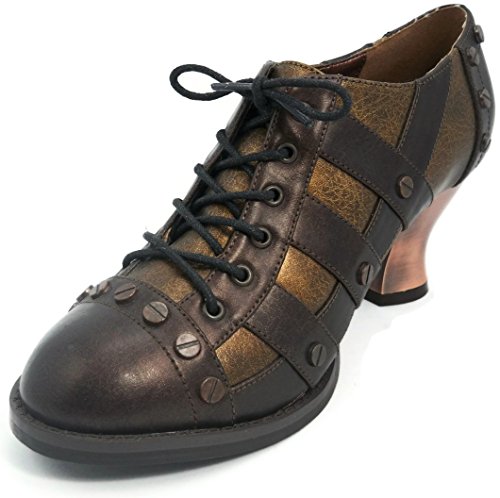 Hades Brown Jade Oxford Shoes UK 6.5 steampunk buy now online