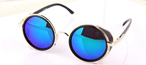 Men's & Women's Steampunk Round Cyber Goggles Sunglasses steampunk buy now online