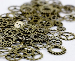 Steampunk Cyberpunk Watch Parts Vintage Gears Wheels Cogs Jewellery Making Craft Arts steampunk buy now online