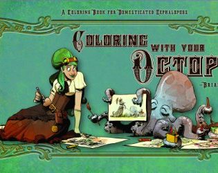 Coloring with Your Octopus steampunk buy now online
