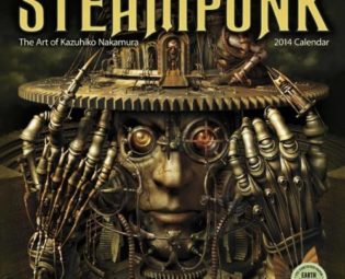 Steampunk: The Art of Kazuhiko Nakamura 2014 Wall Calendar steampunk buy now online