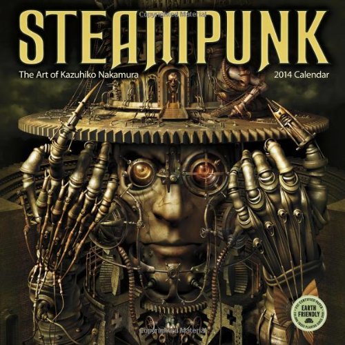 Steampunk: The Art of Kazuhiko Nakamura 2014 Wall Calendar steampunk buy now online