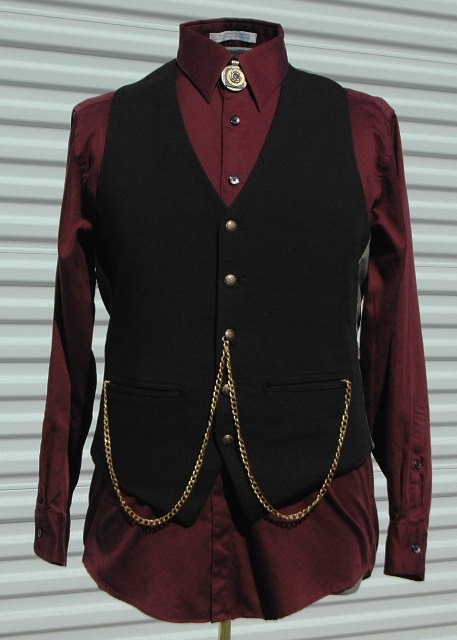 M Mens Steampunk Vest Master of the Changing Universe by OLearStudios steampunk buy now online