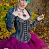 Steampunk Corset Jacket - Gothic Victorian Wedding- Renaissance Pirate Outfit -Custom to your size by KMKDesignsllc steampunk buy now online