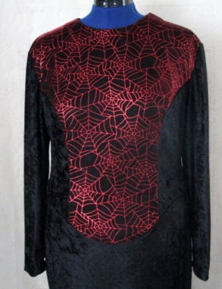 Spider Web Dress, wiccan clothing gothic clothing fantasy clothing gypsy rocker goth vampire steampunk witch witchcraft medieval renaissance by Sheekydoodle steampunk buy now online