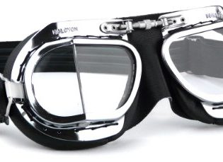 Mk9 Deluxe - Classic Motorcycle Goggles/Classic Flying Goggles by Halcyon steampunk buy now online