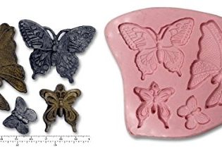STEAMPUNK BUTTERFLIES BUTTERFLY Craft Sugarcraft Fimo Chocolate Silicone Rubber Mould Mold steampunk buy now online