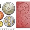 STEAMPUNK COGS & GEARS #2 Craft Sugarcraft Fimo Silicone Rubber Mould Mold steampunk buy now online