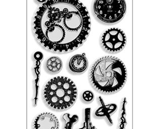 Stampendous Clear Stamps - Steampunk Gears SSC1143 steampunk buy now online