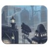 Steampunk City - Steam Airship Dirigible Zeppelin Mouse Pad Mousepad steampunk buy now online