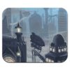 Steampunk City - Steam Airship Dirigible Zeppelin Mouse Pad Mousepad steampunk buy now online