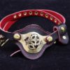 Steampunk Victorian Industrial Theatrical Goth Eyepatch Brass BLK LARP Cosplay Eye Patch - Exclusively from Steampunkdesign by steampunkdesign steampunk buy now online