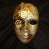 Clockwork Steampunk (OOAK) Painted Mask by mistypinktiger steampunk buy now online