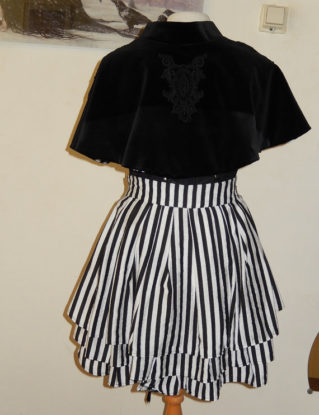 Bustle skirt Circus by MornieAlfinus steampunk buy now online