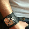 Mens wrist watches leather bracelet "Pathfinder" - Gifts for Mens - SALE - Worldwide Shipping - Steampunk wrist watches. by dganin steampunk buy now online
