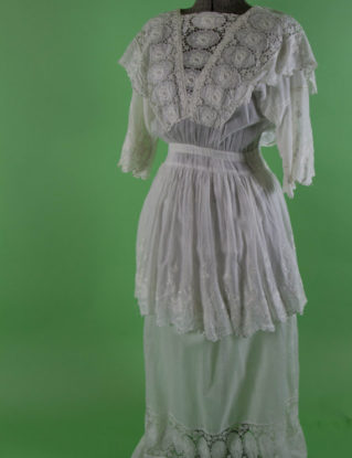 Edwardian Lace Dress by ShopPeachesVintage steampunk buy now online