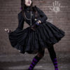 Steampunk Dress - Steam Punk Dress - Goth Loli Dress - Gothic Lolita Dress - Mililtary Dress - Black Dress - Steampunk Lolita Dress - Custom by GloomCouture steampunk buy now online