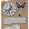 Stampendous Andy Skinner Cling Stamp 5"X7" Sheet-Steampunk Set steampunk buy now online