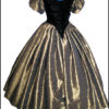 1800's Civil War Victorian Ball Gown Dress NEW Gorgeous Taffeta and Velvet by CivilWarBoutique steampunk buy now online