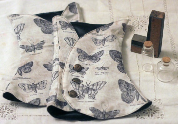 Spats - Entomology Butterfly Print Victorian Steampunk Spats by LauraAfterMidnight steampunk buy now online