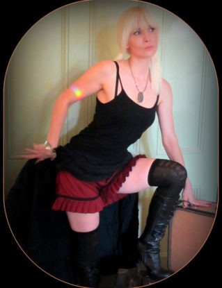 Red Ruffle Shorts Steampunk Bloomers ~ Vintage Victorian Style Underwear ~ Lolita Cabaret Burlesque Pirate Festival Cotton by TalismanaDesigns steampunk buy now online