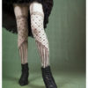 Sweetheart Legging Garter Leggings - Womens leggings - legwear by Carouselink steampunk buy now online