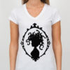Framed Victorian Medusa Silhouette T-Shirt (Available Sizes S, M, L) by HeavensToBetzy steampunk buy now online