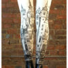 Victorian City Leggings - Womens Off White Legging tights - small Legwear by Carouselink steampunk buy now online