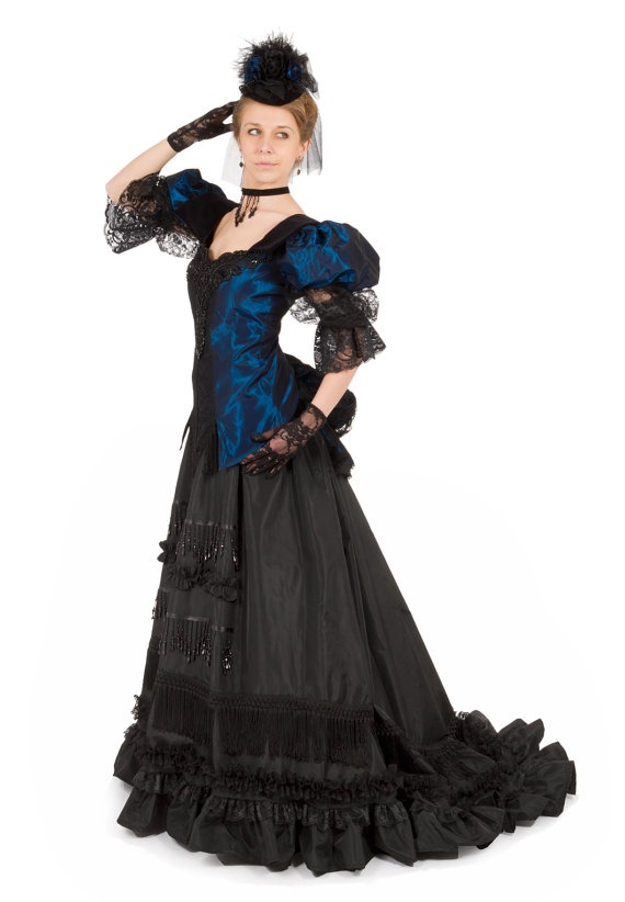 Fidelia Victorian Bustle Dress by RecollectionsDresses steampunk buy now online