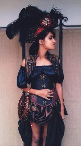 18th Century Steampunk Ladies Formal Wear by LadyZatara steampunk buy now online